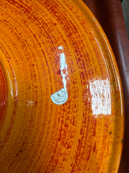 Barlow Pottery Ceramic Lamp Base – Orange