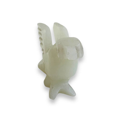 Eagle stone carved small statue