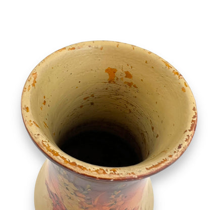 Handpainted flower vase
