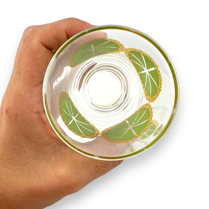 Retro Lime Slice Glasses – Set of 3