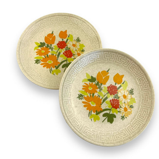 Johnson Australia Colourful Flower Side Plate Set of 2