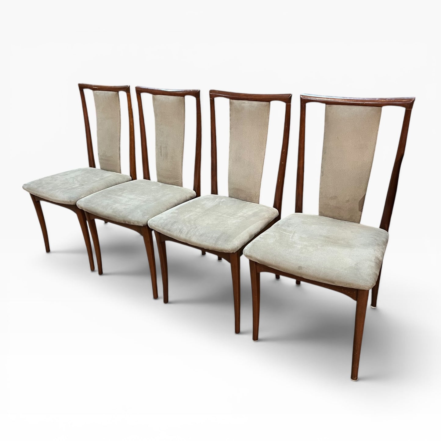 Parker Furniture Mid-Century T-Back Dining Chairs – Set of 4