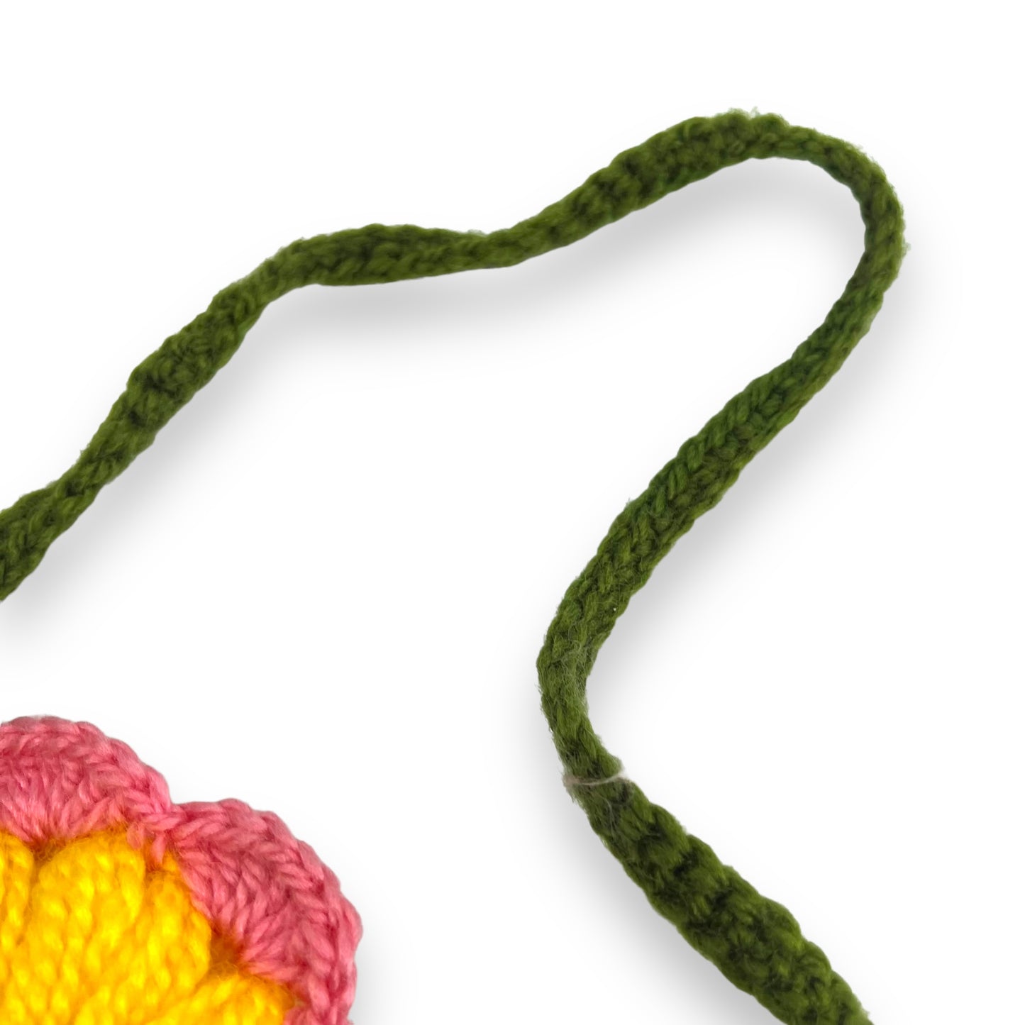 Cute crochet flowers for car