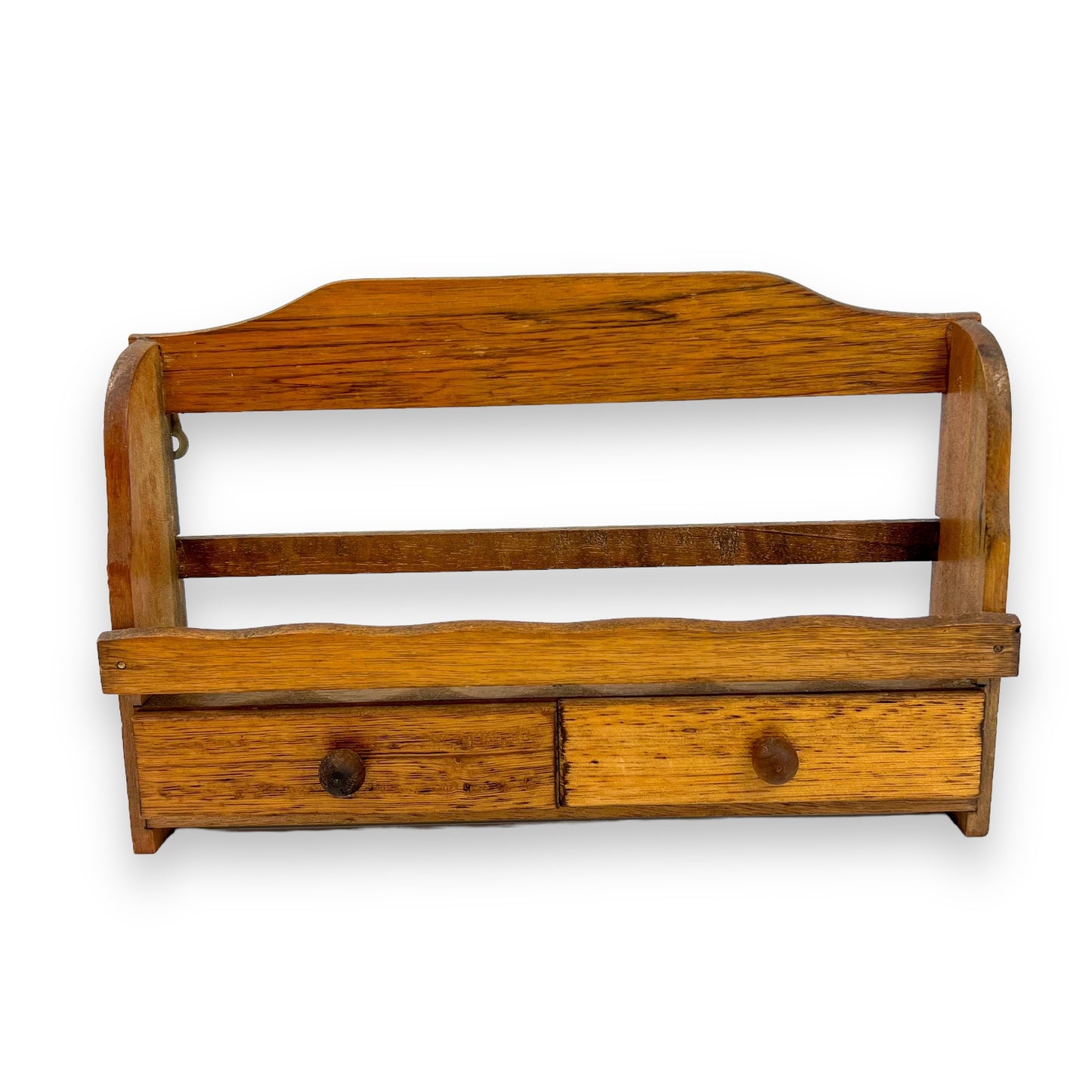 Wooden Hanging Spice Shelf with drawers