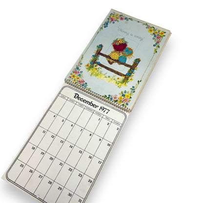 Holly Hobbie 1977 Calander