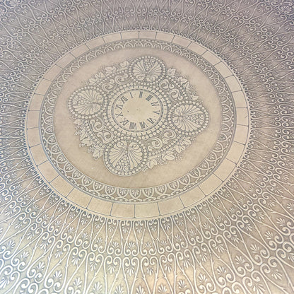 Copper Round Coffee Table