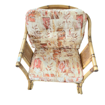 Cane single lounge chair