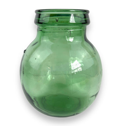 Viresa Green Glass Jar