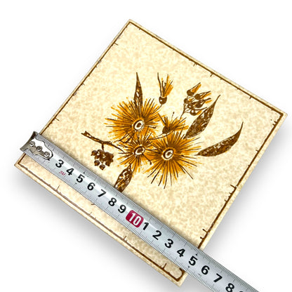 Vintage Flower Tile - Made in Australia