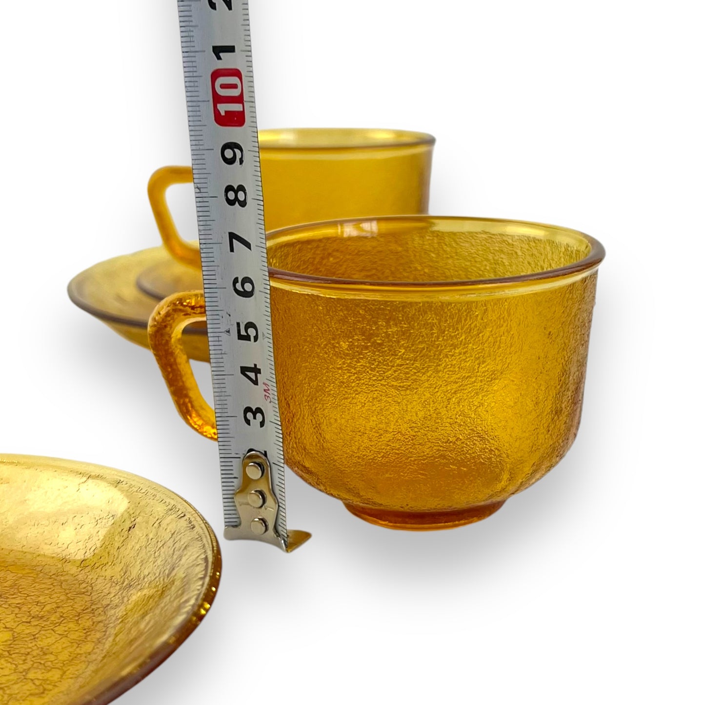 Arcoroc Sierra Amber Glass Set of 2 Trios