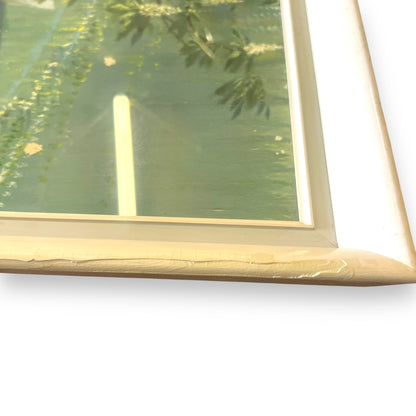 Vernon Ward Harmony of Spring – 1960s Midcentury Swan Art Print in Cream Frame