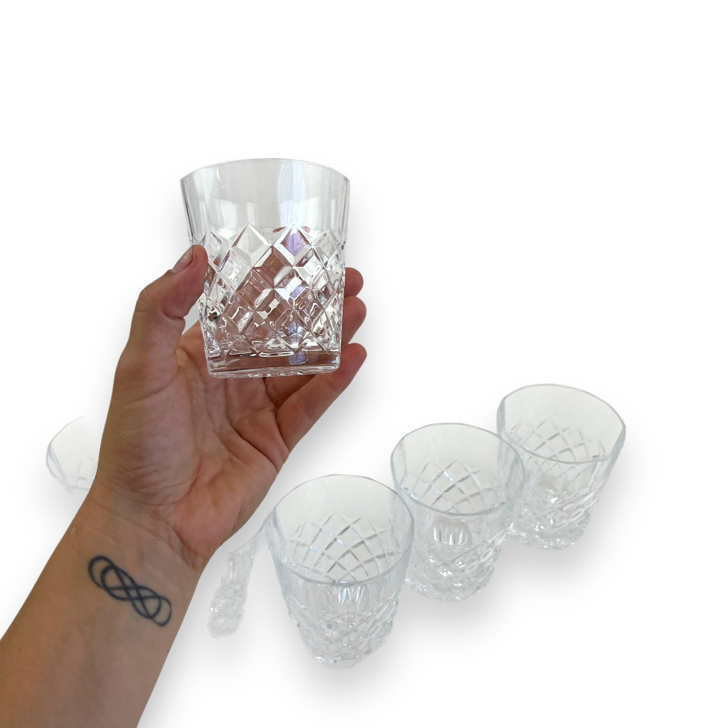 Crystal Whiskey Glass Set of 6