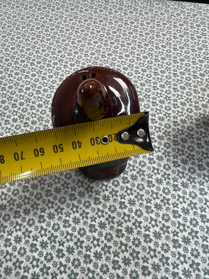 Mexican Sombrero Salt & Pepper Shakers – Hand Painted Souvenir Set