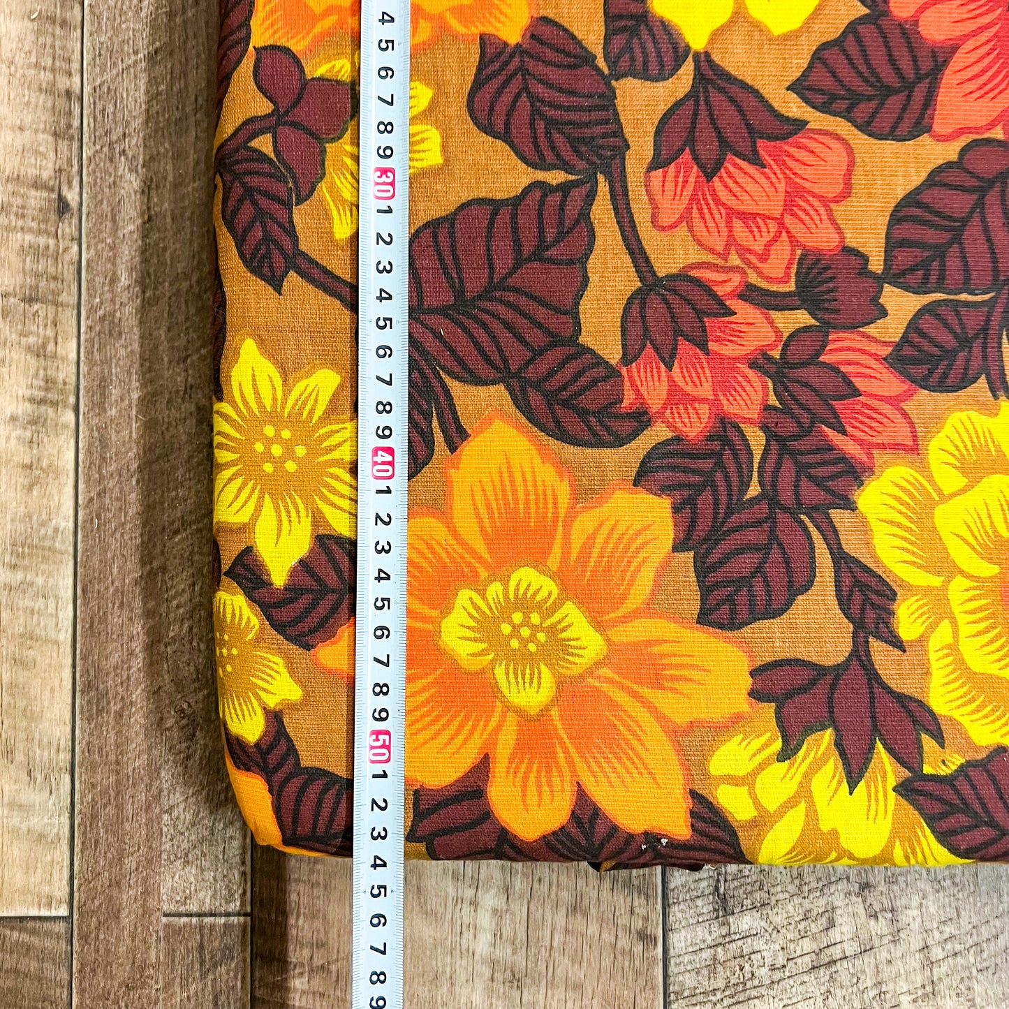 Retro Flower Sun Lounger Cushion