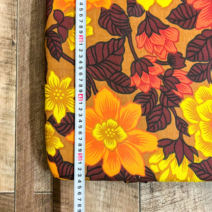 Retro Flower Sun Lounger Cushion