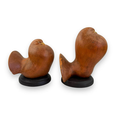 Ceramic Dove Sculptures – Set of 2