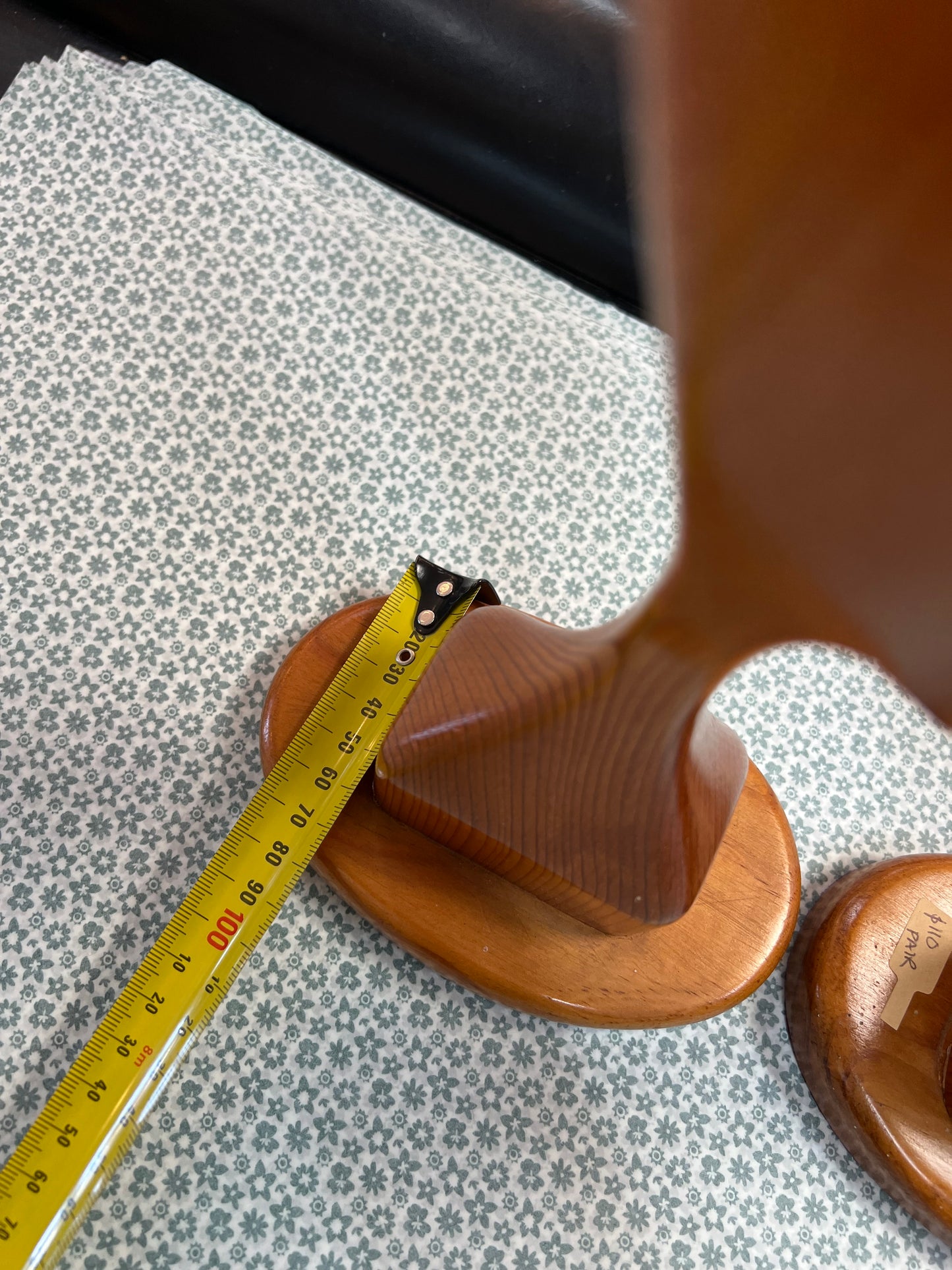 Sculptural Timber Bird Figures – Abstract Wooden Art Pair