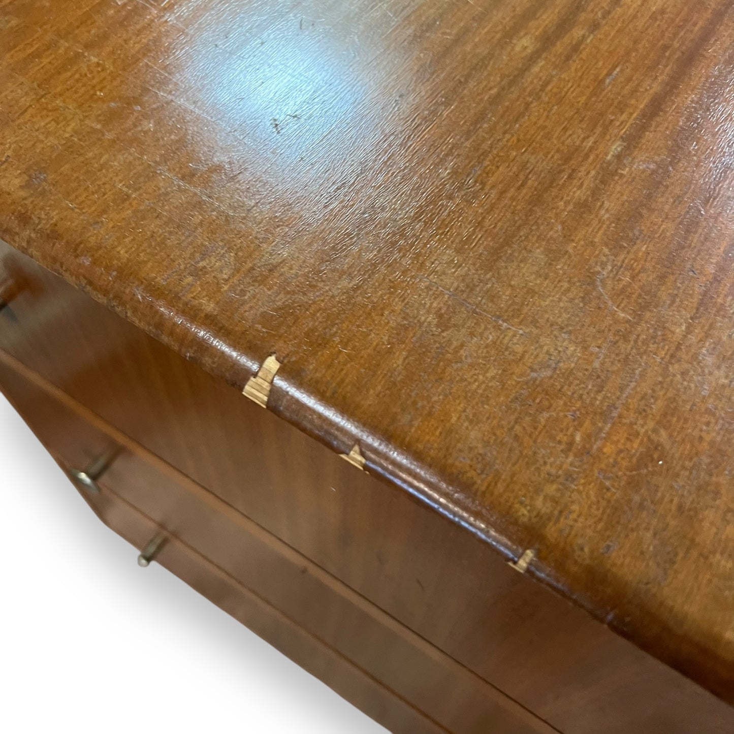 Brown Mid Century Chest of drawers