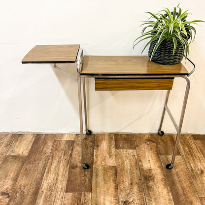 Chrome & Laminate Sewing Table