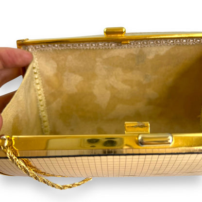 Gold Reflective Evening Bag