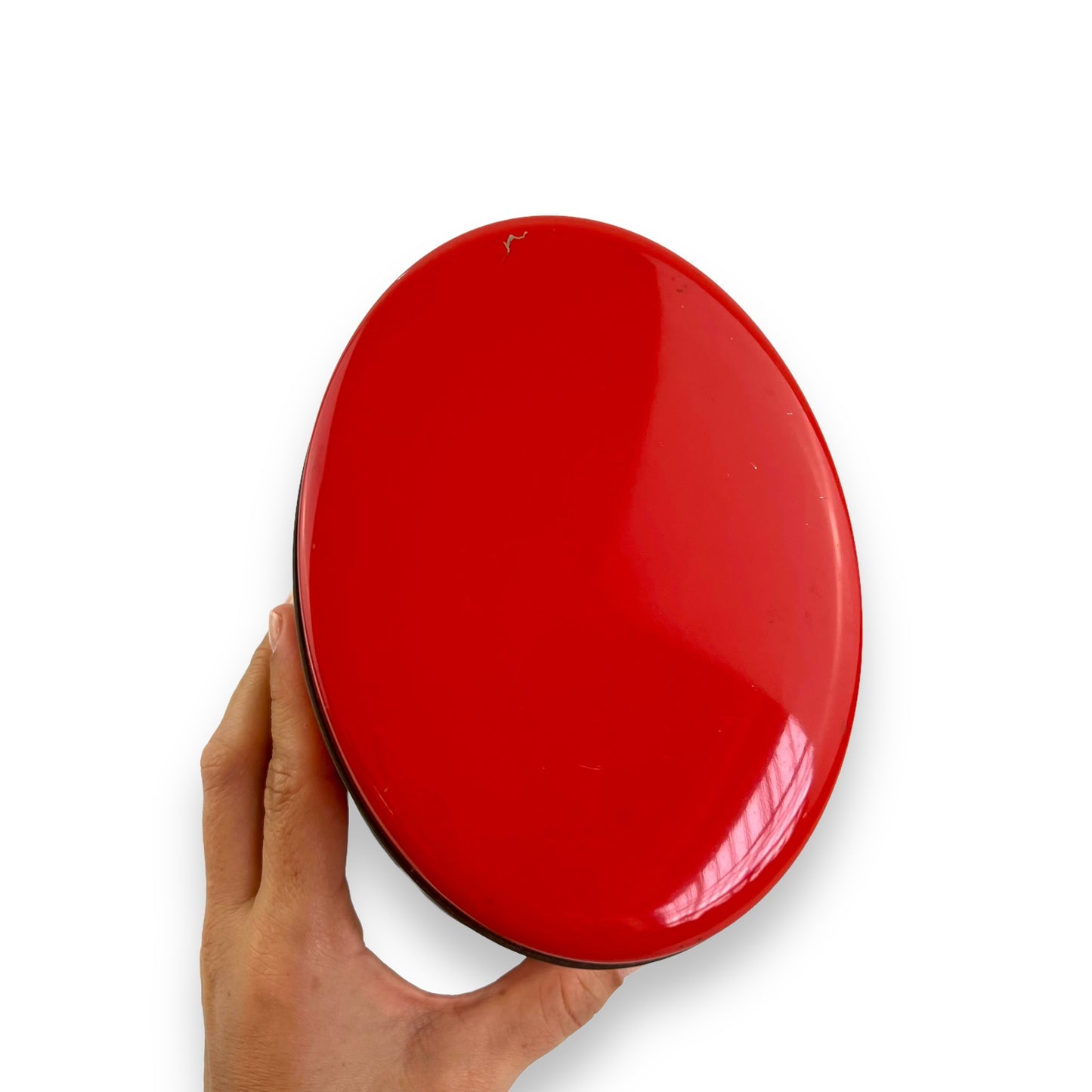 Willow Australia Oval Red Rose Tin