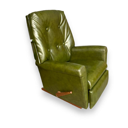 Jason Reclina-Rocker Green Chair
