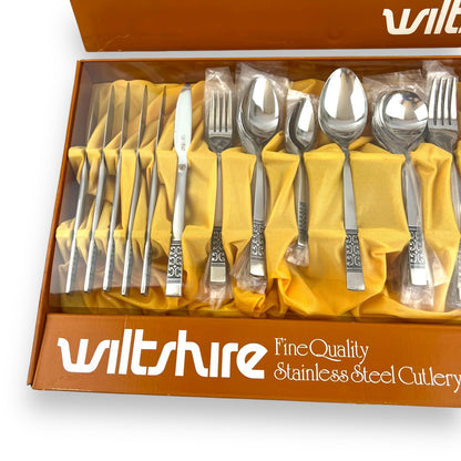 Wiltshire Casa Grandi 43-Piece Stainless Steel Cutlery Set - Brand New In Box