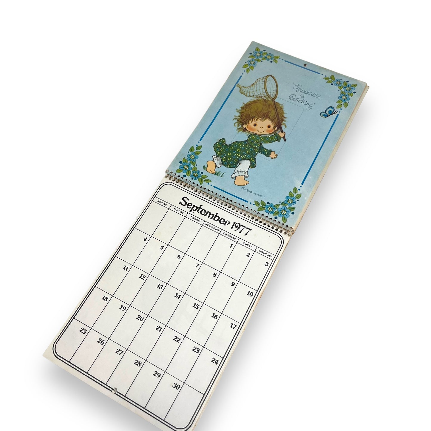 Holly Hobbie 1977 Calander