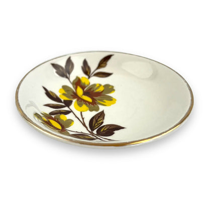 Yellow Rose Plate Small