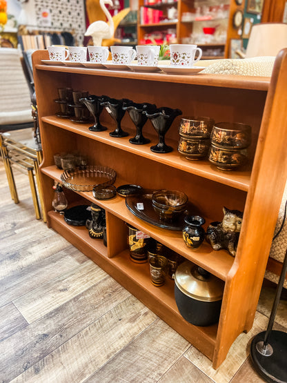 Timber Display Shelf – Low Bookcase