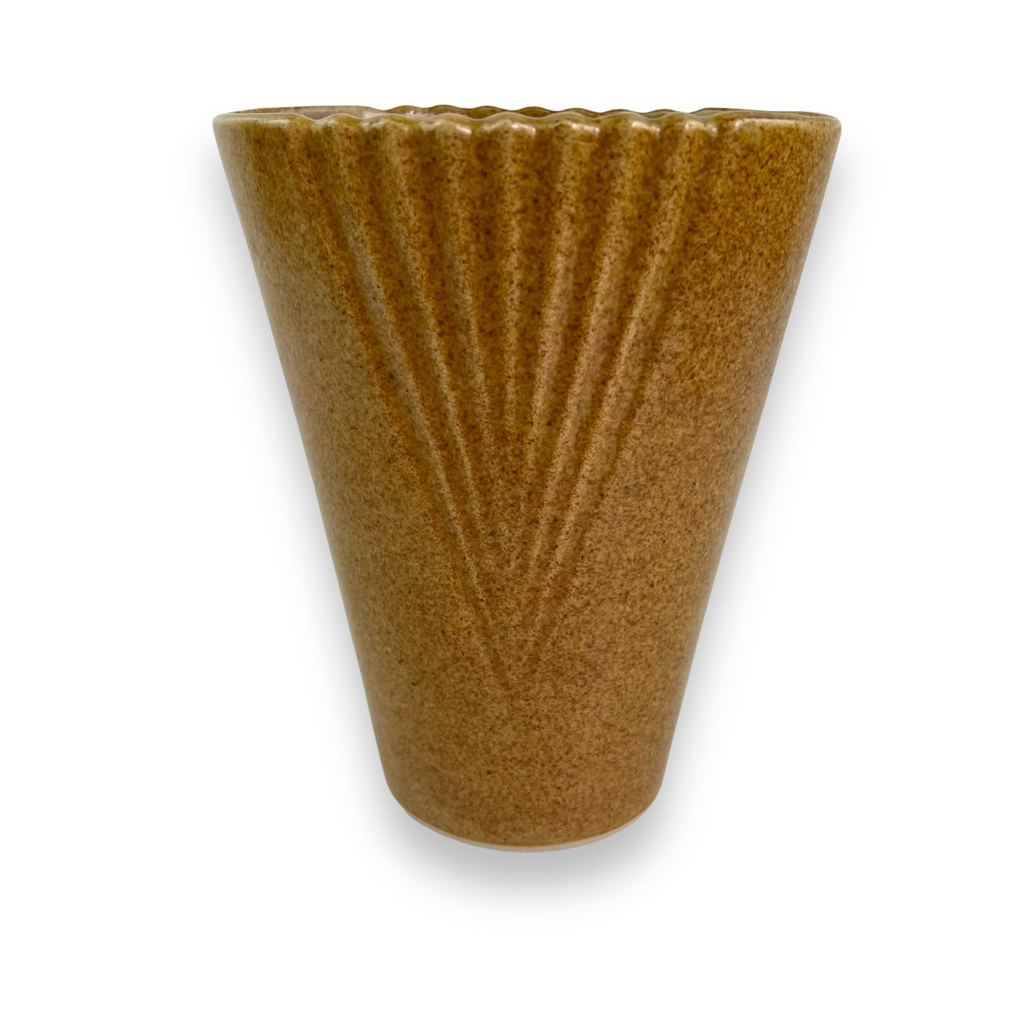 V Shape Vase Sand Colour