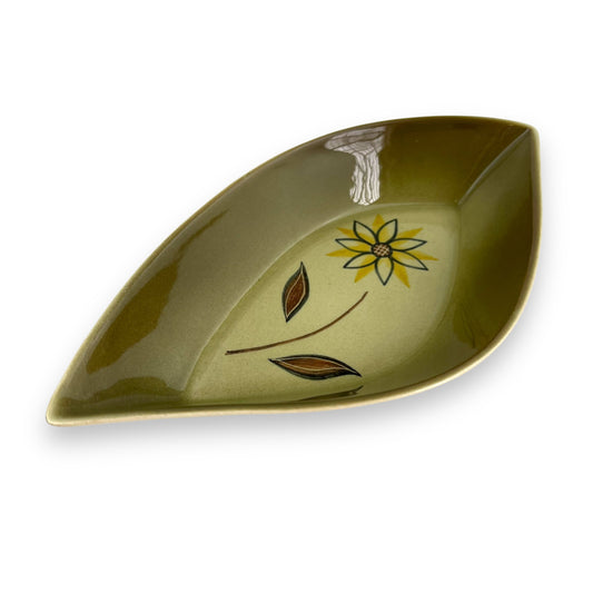 Terra Ceramics Australia Pottery Terama Hand Painted Retro Daisy Dish