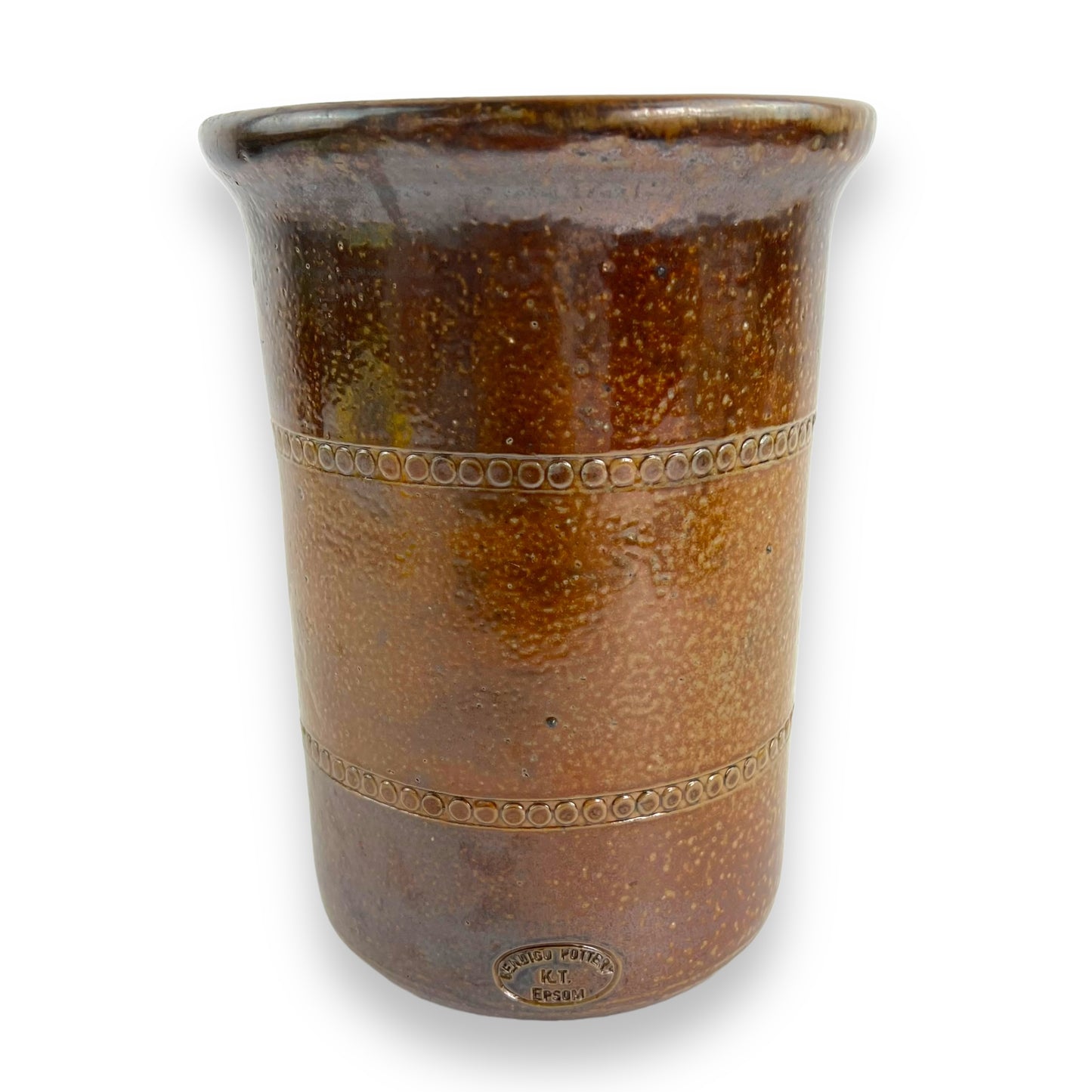 Bendigo Pottery Brown Wine Bottle Cooler