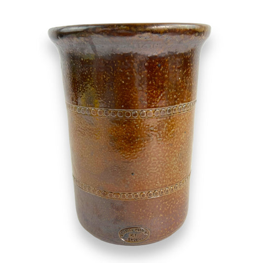 Bendigo Pottery Brown Wine Bottle Cooler