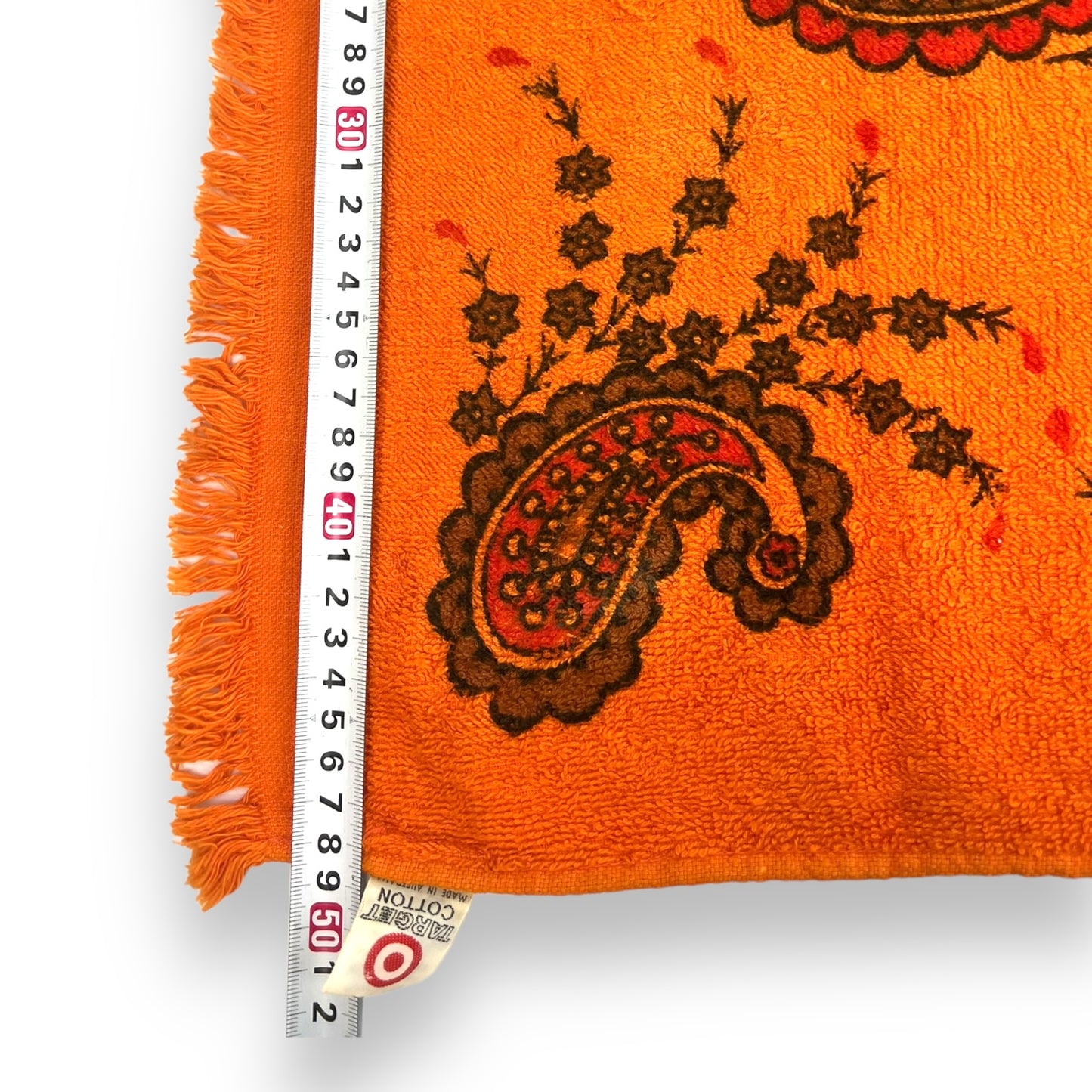 Retro Cotton Orange Tea Towel - Made in Australia by Target