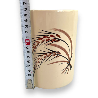 Ceramic Wheat Utensils Holder