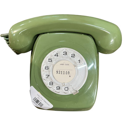 Green Rotary Dial Telephone