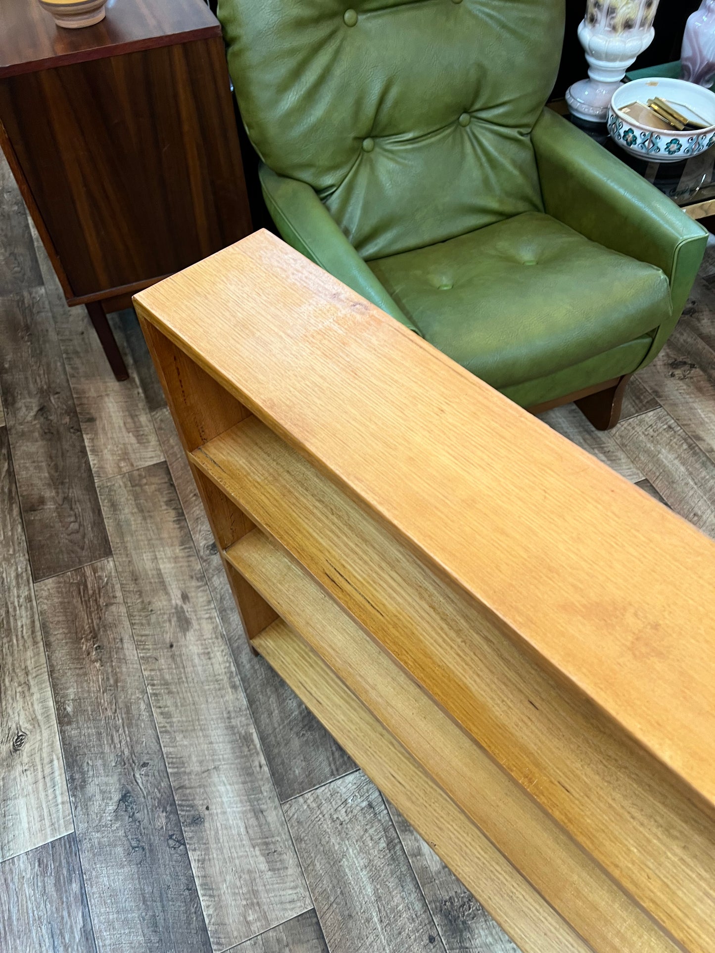 Timber Bookshelf / Low Display Unit | Open Shelving Storage