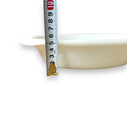 White Crown Pyrex Oval Baking Dish