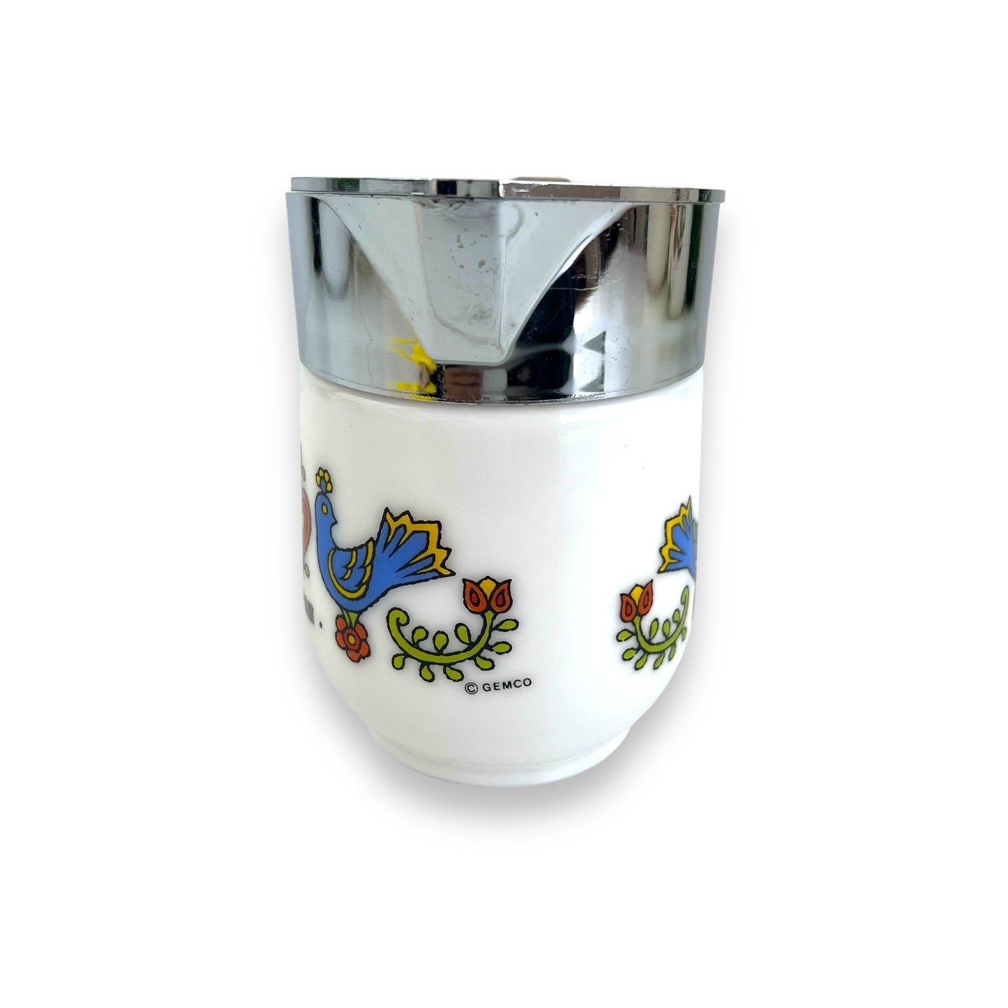 Gemco Vintage Pyrex Milk Glass Milk Creamer Jug