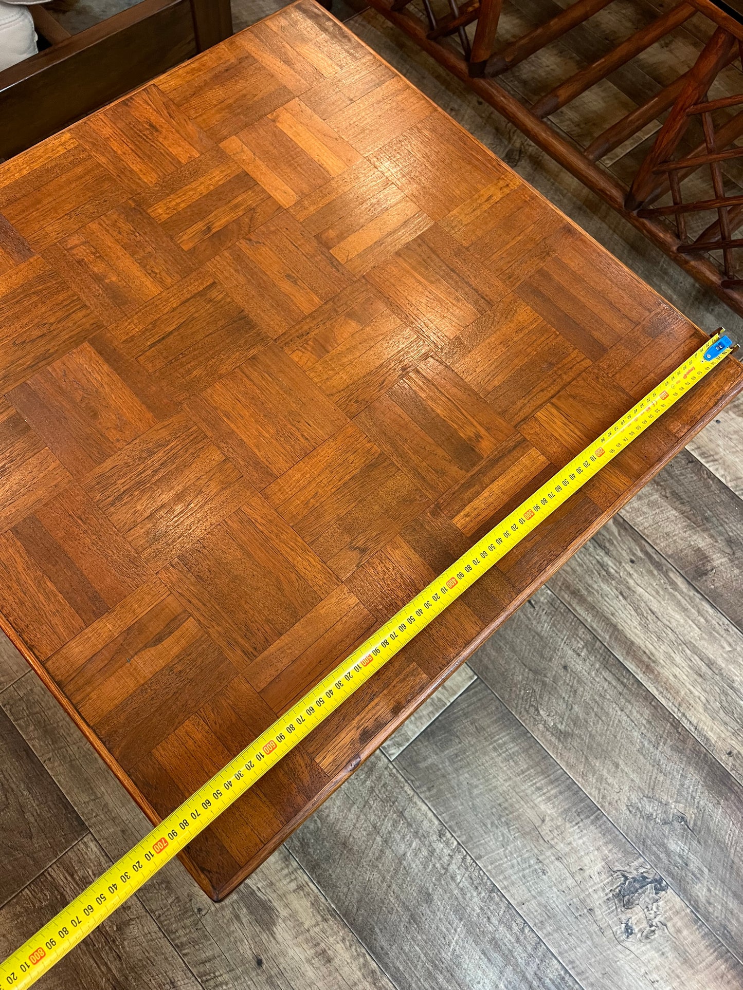 Parquetry Square Coffee Table