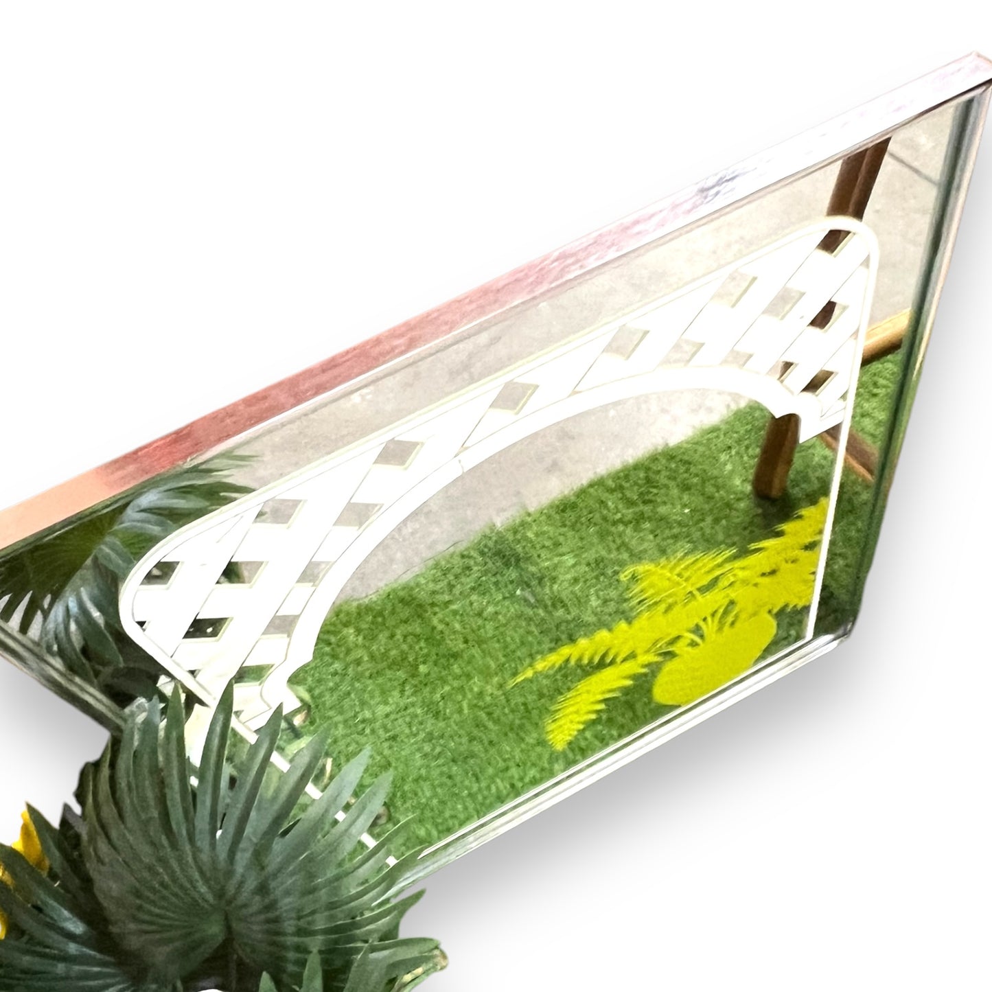 Gloria Eriksen Fern Print Mirror Artwork