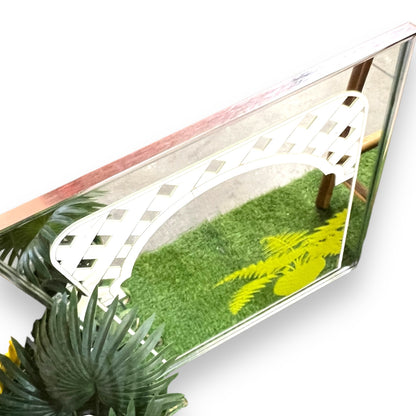 Gloria Eriksen Fern Print Mirror Artwork