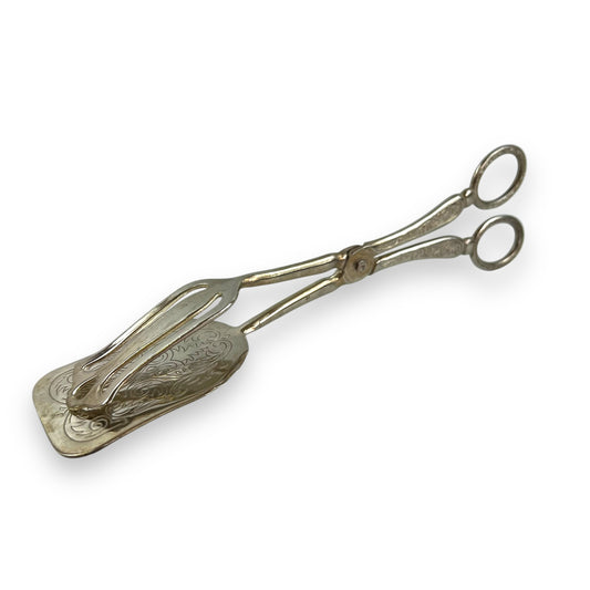 Silver Scissor Handle Serving Utensil
