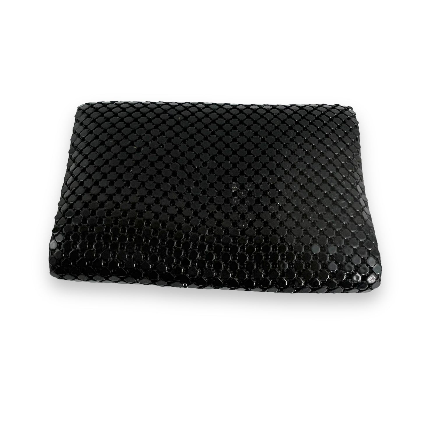 Black and Gold Mesh Key Purse