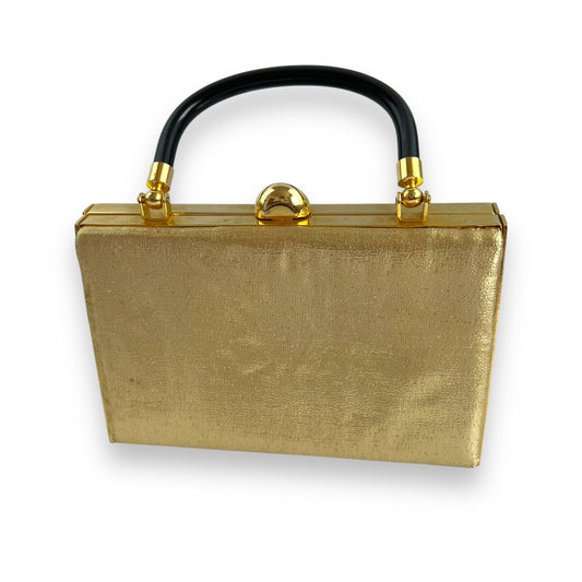 Gold & Black Evening Bag