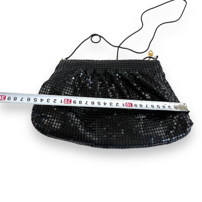 Vintage black mesh purse