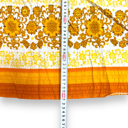 Yellow and orange flower Pattern Tablecloth
