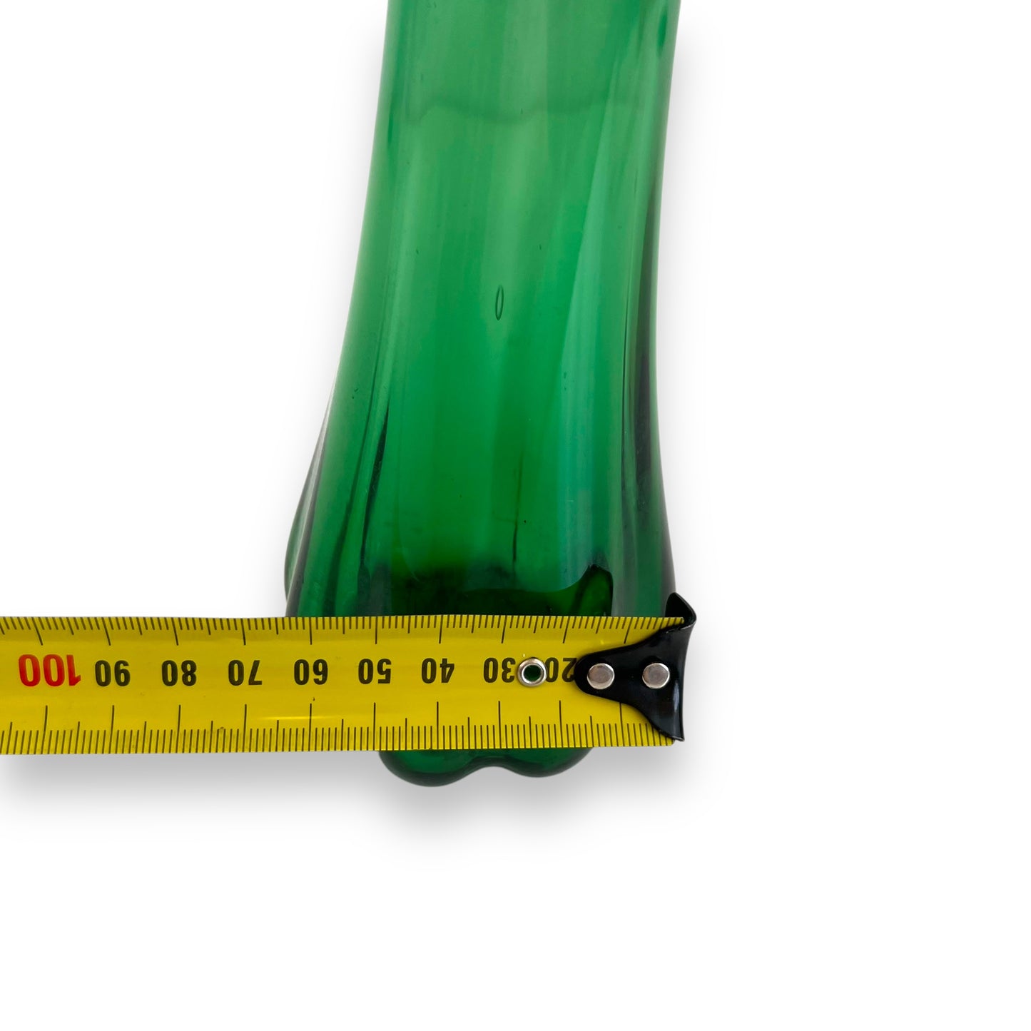 Green Finger Glass Vase