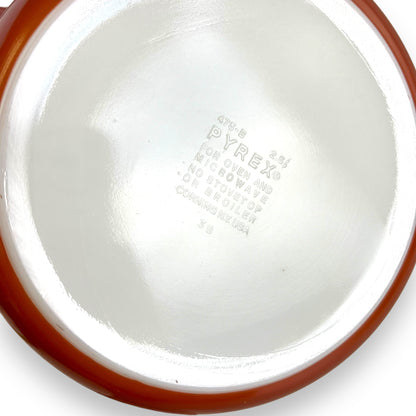 Pyrex 475-B Wheat Cinderella Casserole Dish – Autumn Harvest Collection